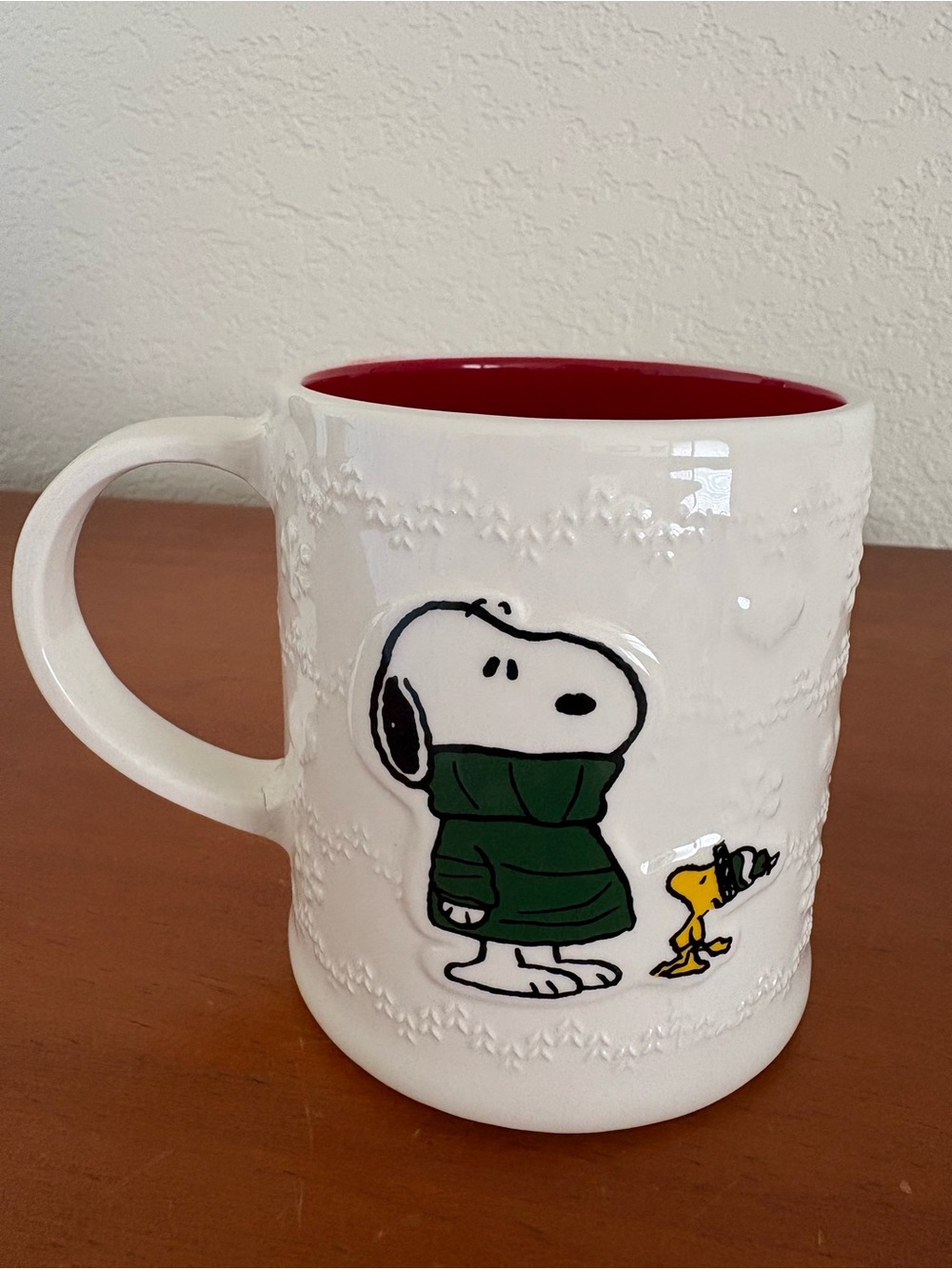 Snoopy & Woodstock Ceramic Holiday Mug